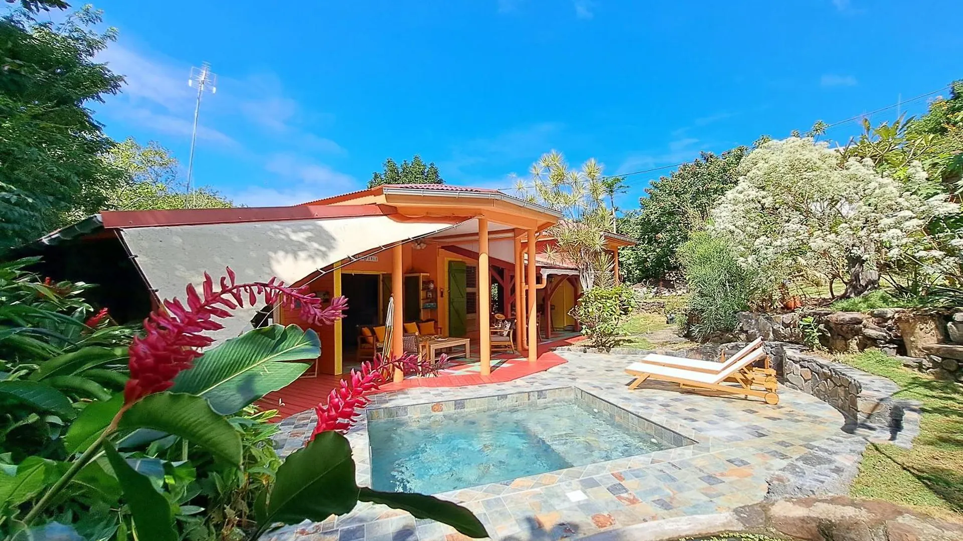 Villa La Perle Plage A Pied, Piscine A Deshaies 0*,  Guadeloupe