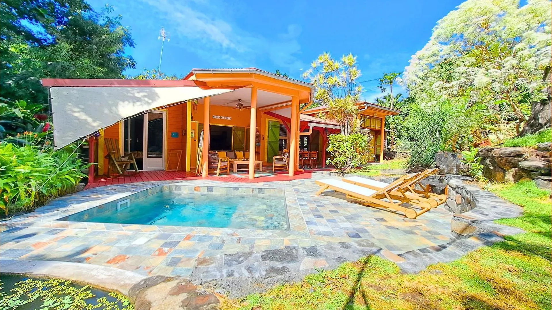 Villa La Perle Plage A Pied, Piscine A Deshaies