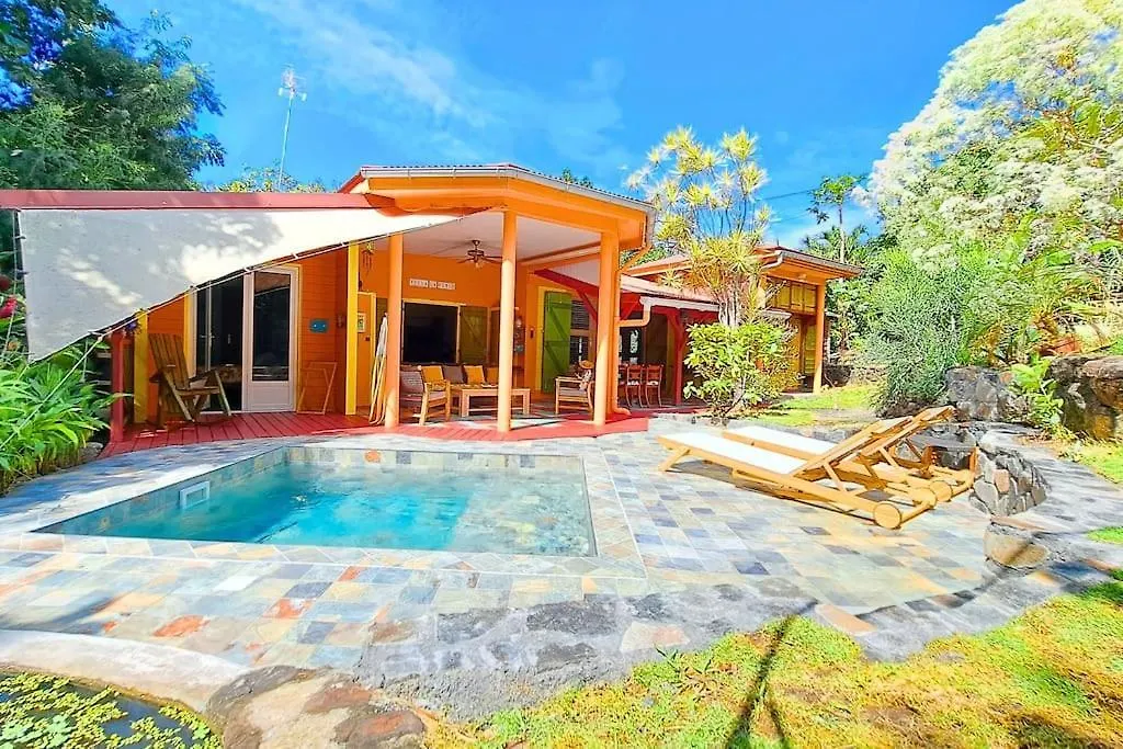 Villa La Perle Plage A Pied, Piscine A Deshaies