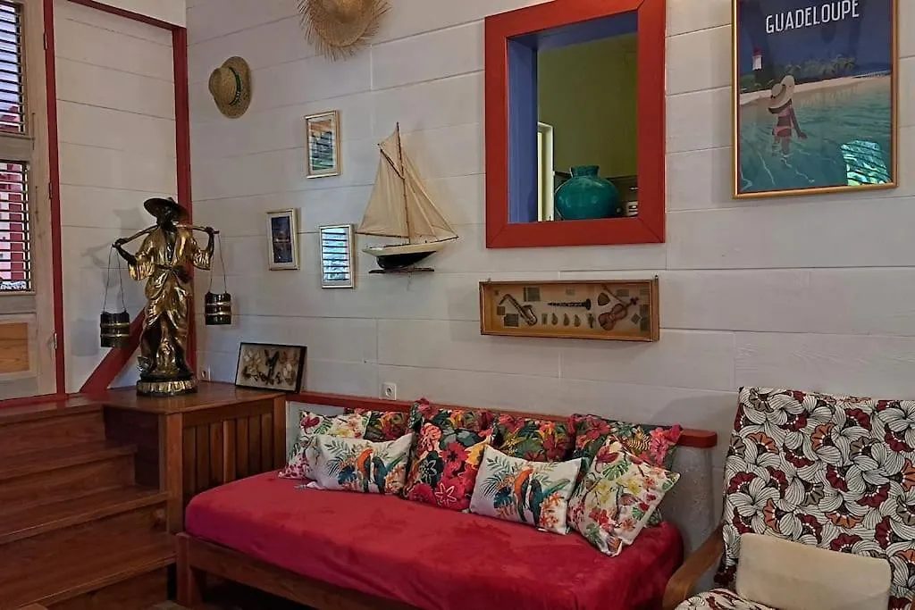 Villa La Perle Plage A Pied, Piscine A Deshaies